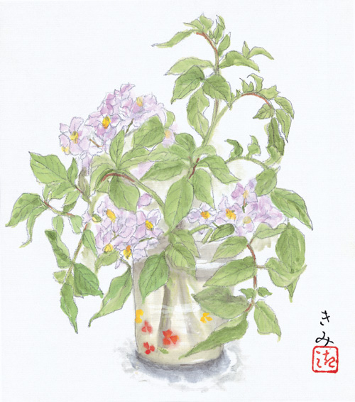 馬鈴薯の花