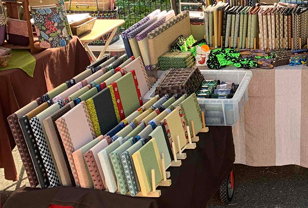 角掛畳店イベント出店の様子